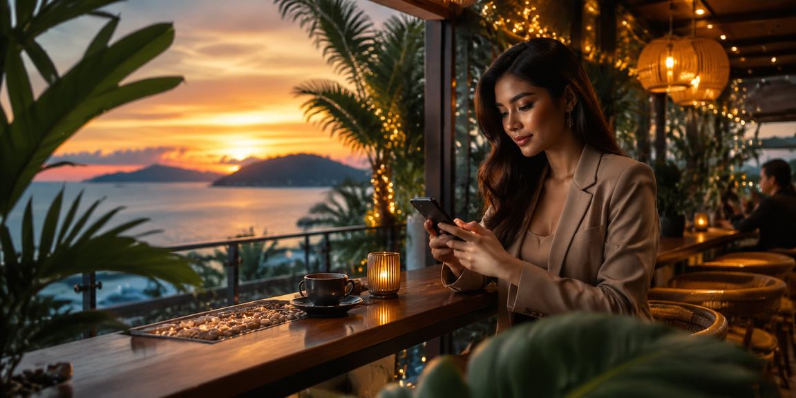 Pengguna Kota Kinabalu bermain sukan maya miototo melalui telefon mudah alih